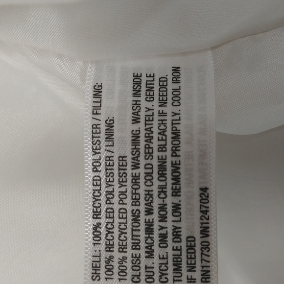 NEW! Women's Iridescent Shine Duvet Puffer Jacket Coat, Light Beige - Wild Fable - Picture 13 of 16